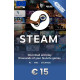 Steam Wallet €15 EUR [EU]